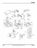 Part Location Diagram of 692653 Briggs and Stratton Spring/link-mech Gov
